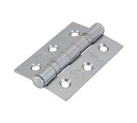 Timco Grade 7 Fire Door Hinges - Polished Chrome in Silver Timco Silver