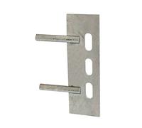 Timco Gravel Board Clip - Twin Pin - Galvanised - Unit of 1 GB2P