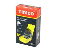 Timco Ground Jobber Drills Set - Cobalt M35 - Case of 25 HSSCO25DS