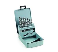 TIMCO Ground Jobber Drills Set HSS - 19pcs - Consistent rapid performance into all non-alloy materials