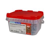 Timco GRW100T Round Wire Nails - Galvanised 100 X 4.50