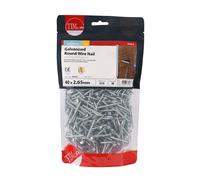 TIMCO Galvanized Round Wire Nail - 40 x 2.65-1kg Bag