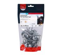 Timco GSN65MB Spring Head Nails - Galvanised 65 X 3.35
