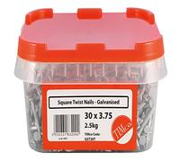 TIMCO GST30T - Square Twist Nails - Galvanised - 30 X 3.75-2.5KG Tub