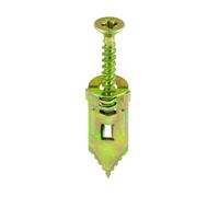 TIMco Hammer-In Plasterboard Fixing 4 x 30mm Zinc/Yell Pass (Pack of 10)