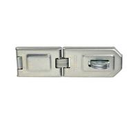 Timco Hasp And Staple Single Hinged Silver - 160mm