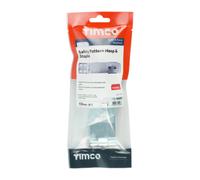 Timco Hasp & Staple Safety Pattern Silver - 6" (1 Pack Bag)