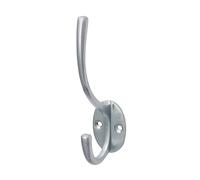 Timco Hat & Coat Hook - Satin Chrome TIMpac 1 200553P
