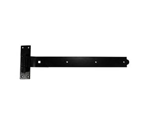 Timco HBC600BTaurus Cranked Band & Hook On Plates - Black - 600mm