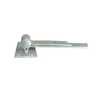 TIMCO Pair of Straight Band & Hook on Plates Hot Dipped Galvanised - - you get 2