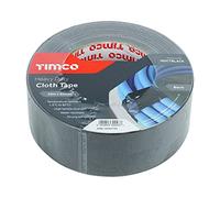Timco HDCTBLACK Heavy Duty Cloth Tape - Black 50M X 50Mm Roll 1