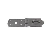 Timco Heavy Duty Hasp & Staple Secure Bolt On Hot Dipped Galvanised - 8"