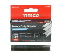 Timco Heavy Duty Staples - Chisel Point - A2 Stainless Steel - Box of 1000 377023