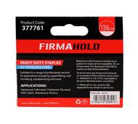 Timco Heavy Duty Staples - Chisel Point - A2 Stainless Steel - Box of 1000 377261