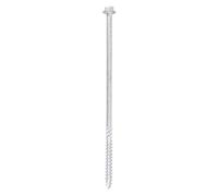 Timco 10160INI Heavy Duty Timber Screws - Hex - Exterior - Silver 10 X 160 Bag 10