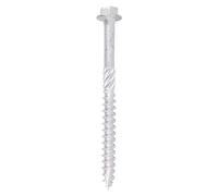 Timco 1060INI Heavy Duty Timber Screws - Hex - Exterior - Silver 10 X 60 Bag 10