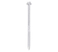 TIMCO Heavy Duty Timber Screws Hex Flange Head Exterior Silver - 6.0 x 100