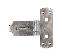Timco Heavy Duty Vertical Pattern Hasp & Staple Bolt On Hot Dipped Galvanised - 6"
