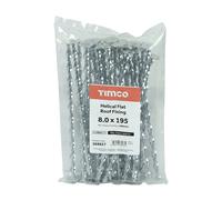 Timco Helical Flat Roof Fixing - Zinc - Bag of 25 269637