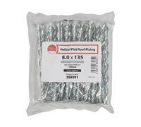 Timco Helical Flat Roof Fixing - Zinc - Bag of 25 269991