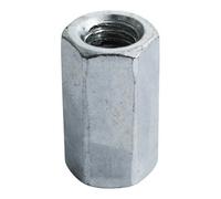Timco Hex Connector Nuts Din6334 Silver - M20