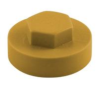 TIMCO Hex Cover Cap - 5/16" x 19mm - Vandyke Brown - Bag of 1000