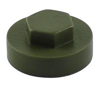 TIMCO Hex Cover Cap - Olive Green - Box of 1000