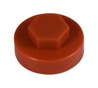 TIMco Hex Cover Cap - Terracotta 16mm Bag 1000