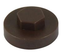 TIMCO Hex Cover Cap - Vandyke Brown - Box of 1000