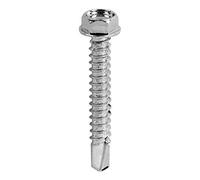 Timco Hex No. 3 S/Dr Screw W16 Zinc B - 5.5 x 50-100 Pieces