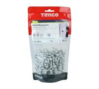 TIMCO Hex No.3 Self-Drilling Screw - 5.5 x 25 - Silver Ruspert - Bag of 200