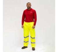 Timco - Hi-Visibility Elasticated Waist Trousers - Yellow (Size Xx Large - 1 Each)