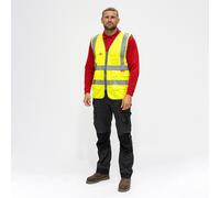 Timco Hi-Visibility Executive Vest - Yellow Bag 1 HVEVXXL