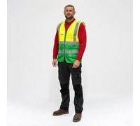 Timco - Hi-Visibility Executive Vest - Yellow & Green (Size Xxxx Large - 1 Each)