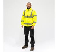 Timco - Hi-Visibility Fleece Jacket - Yellow (Size XX Large - 1 Each) Timco Yellow M