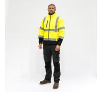 Hi-Visibility Softshell Jacket - Yellow Timco Yellow M