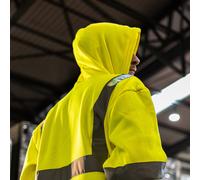 Timco - Hi-Visibility Sweatshirt with Hood - Yellow (Size XXX Large - 1 Each) Timco Yellow 4XL