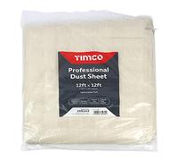 TIMCO High Quality-Perfect for Professional and DIY projects-12ft x 12ft Dust Sheet, Neutral