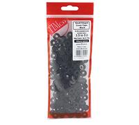 TIMCO Hinged Screw Caps Small Black - To fit 3.0 to 4.5 Screw