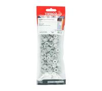 Timco - Hinged Screw Caps - Small - Light Grey (Size To fit 3.0 to 4.5 Screw - 100 Pieces)