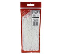TIMCO Hinged Screw Caps Small White - to fit 3.0 to 4.5 Screw