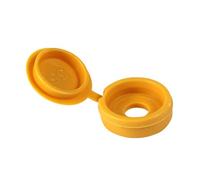 TIMCO Hinged Screw Caps Small Yellow - To fit 3.0 to 4.5 Screw