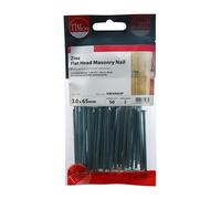Timco HM30065P Masonry Nails - Zinc 3.0 X 65 TIMpac 50
