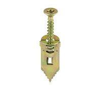 TIMco HPF30 Hammer-in Plasterboard Fixing 4 x 30mm - Yellow- Pack of 10