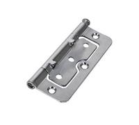 Timco Hurlinge Hinges Loose Pin (104Z) Steel Polished Chrome - 100 X 66