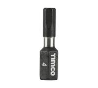 Timco Impact Driver Bits - Hex Handy Bit Pack 10 4HX25X6