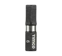 Timco Impact Driver Bits - Hex Handy Bit Pack 10 6HX25X6