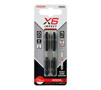Timco Impact Driver Bits - Pz - Double Ended - Blister Pack of 2 2PZ65X6