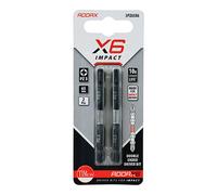 Timco Impact Driver Bits - Pz - Double Ended - Blister Pack of 2 3PZ65X6