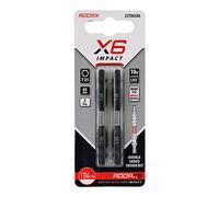 Timco Impact Driver Bits - Tx - Double Ended - Blister Pack of 2 25TX65X6